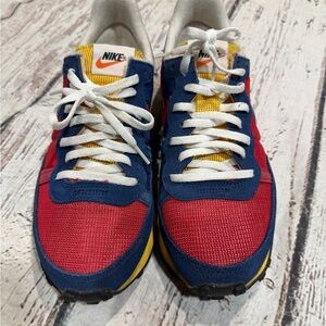 Nike Challenger OG University Red Coastal Blue Yellow Retro Waffle Men's Shoes